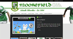 Desktop Screenshot of camogie.moorefieldgaaclub.com